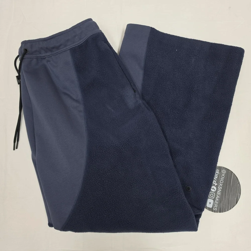 Nike Tech Boreas Knit Open-Hem Pants Thunder Blue IB3365 437 Men's Size Large